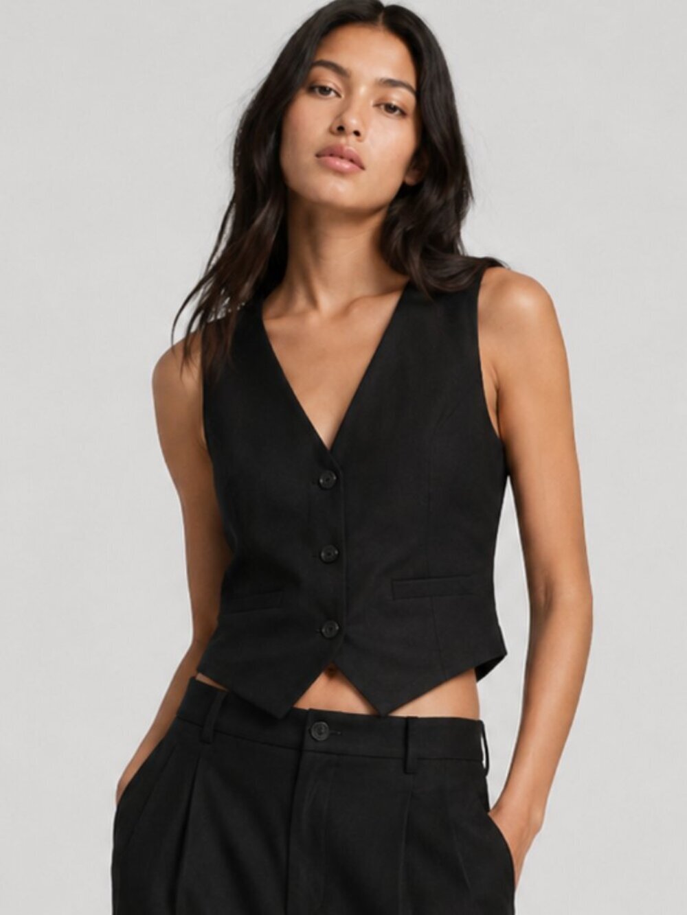 Gap Cotton-Linen Vest
